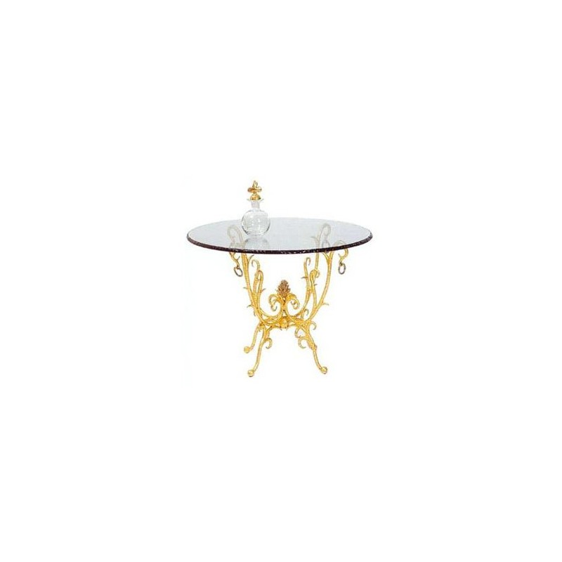 Table fer forgé elegance