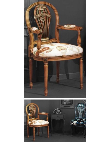 Fauteuil montgolfiere, Eric Marjolet