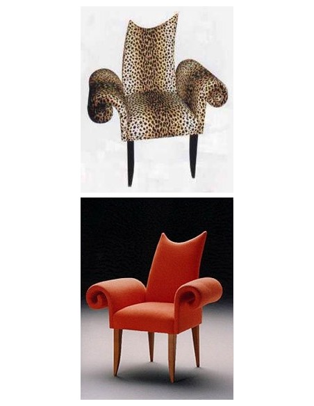 Fauteuil Missana tissu