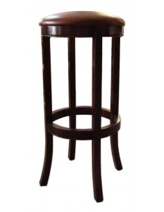 Déstockage Tabouret de bar dessus cuir