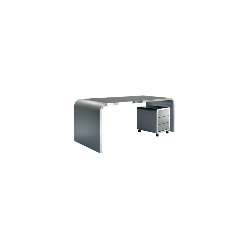 Bureau industriel HIGHLINE M 10-1-18 longueur 180 cm avec caisson 3 tiroirs R20-1