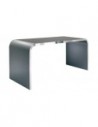 Bureau industriel HIGHLINE M 10-1-16, longueur 160 cm