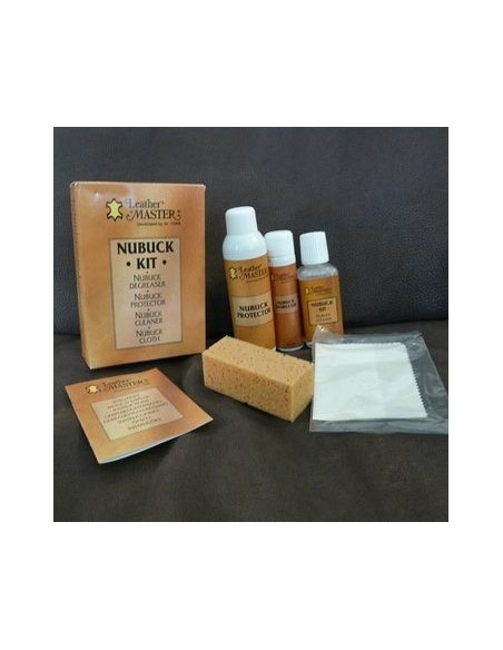 Kit d'entretien pour cuir nubuck