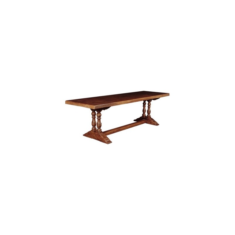 Table rectangulaire Henri II, collection tables basiques