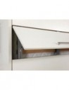 Lit rabattable ROME 140/160 cm x 200 cm, Profondeur élément 45 cm, Profondeur lit ouvert 205 cm, recouvrement canapé Sand, catég