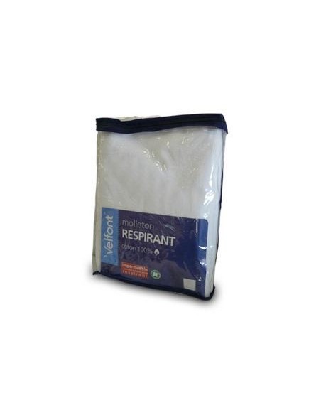 Protège matelas - alèse molton pu 160 x 200
