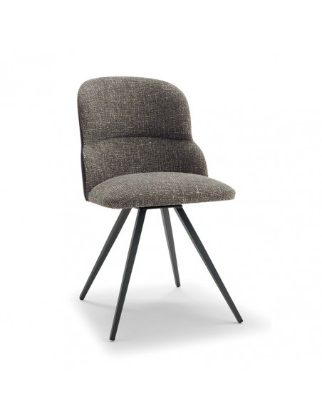 Chaise CHANTAL pivot, simili-cuir Magnum