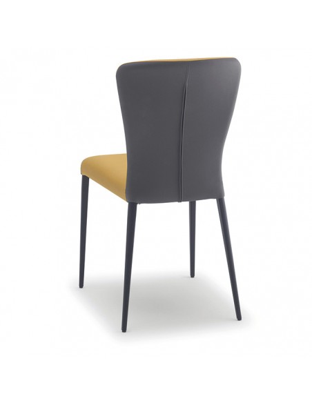 Chaise FRANCINE, simili-cuir Magnum