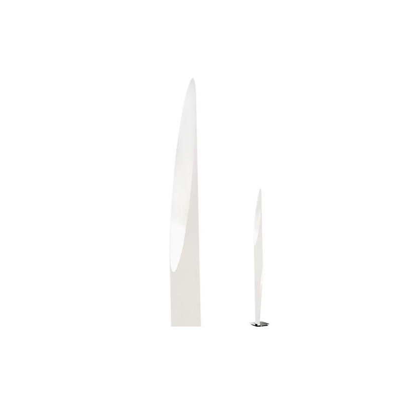Blanc + socle satiné