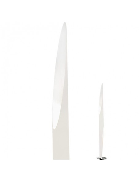 Blanc + socle satiné