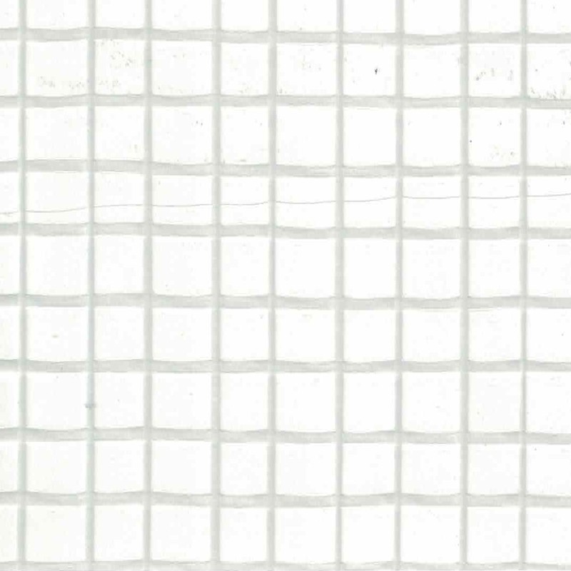 PVC souple 40/100 ARMÉ au mètre, largeur 200 cm, largeur du quadrillage 10 x 10 mm