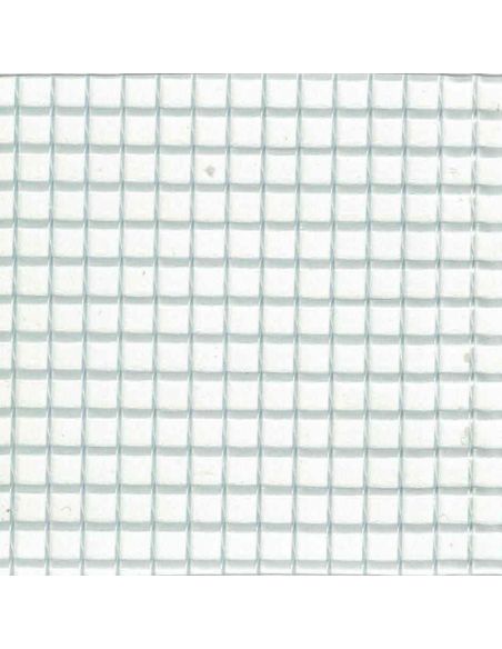 PVC souple 50/100 ARMÉ au mètre, largeur 250 cm, largeur du quadrillage 6 x 6 mm
