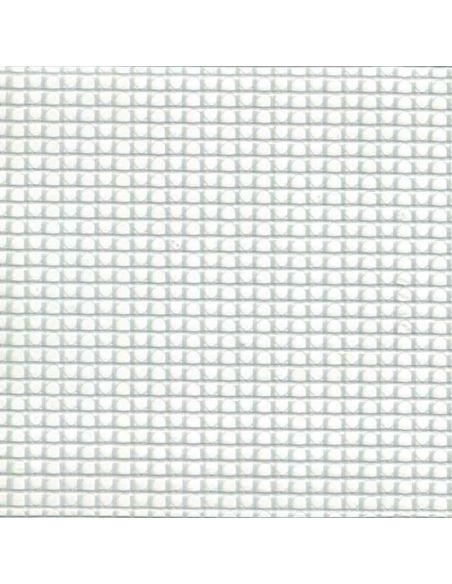 PVC souple 70/100 ARMÉ Non Feu M2 au mètre, largeur 250 cm, largeur du quadrillage 2,8 x 2,8 mm