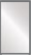 Schéma Cadre UNICO, hauteur 180 cm x longueur 100 cm
